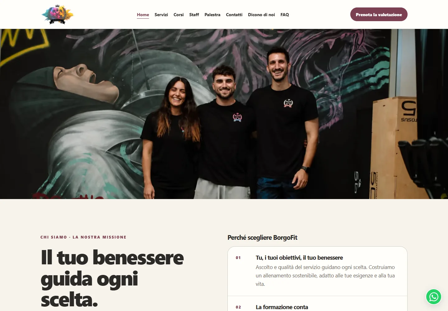 Project preview: BorgoFit