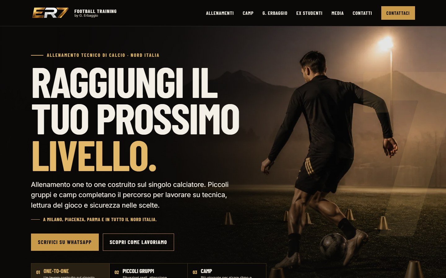 Anteprima del progetto ER7 Football Training