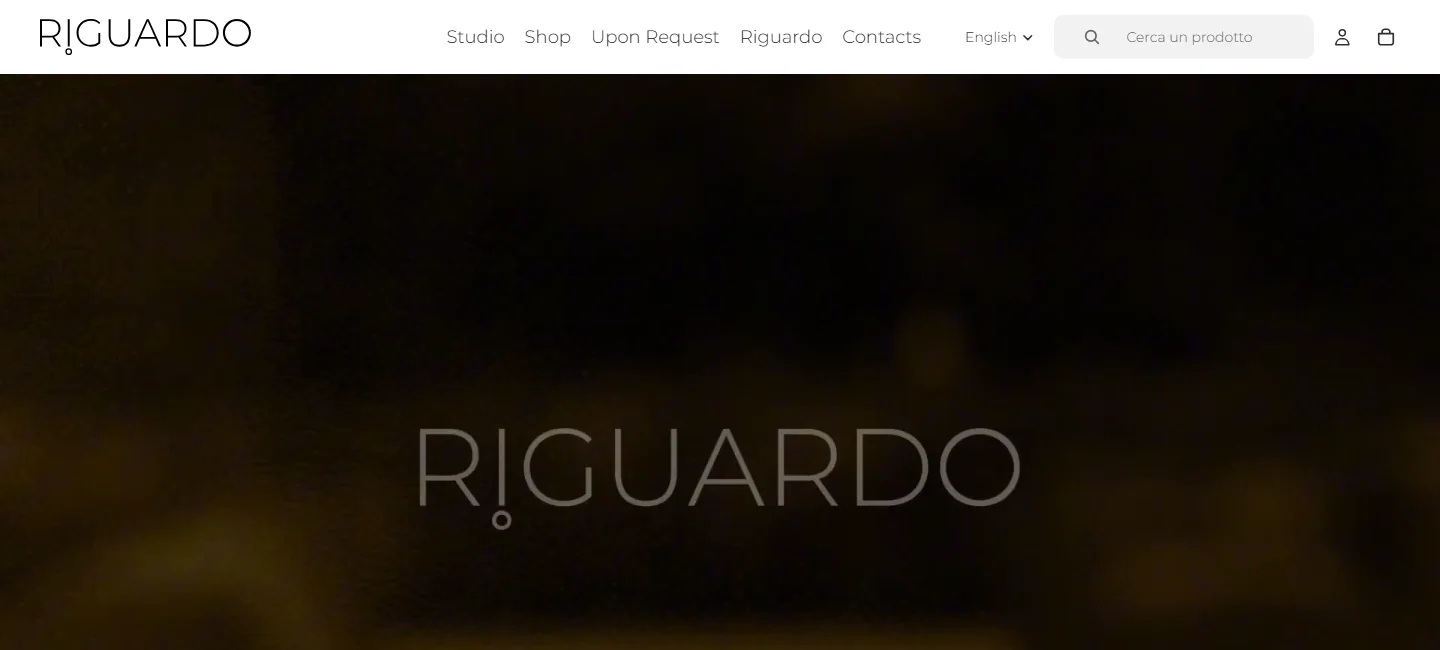 Versione inglese dello shop Shopify Riguardo