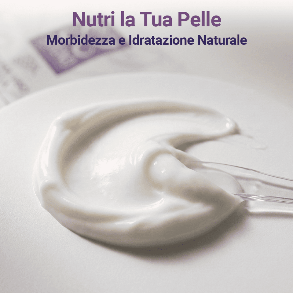 Grafica prodotto Sogno Cosmetici con texture crema